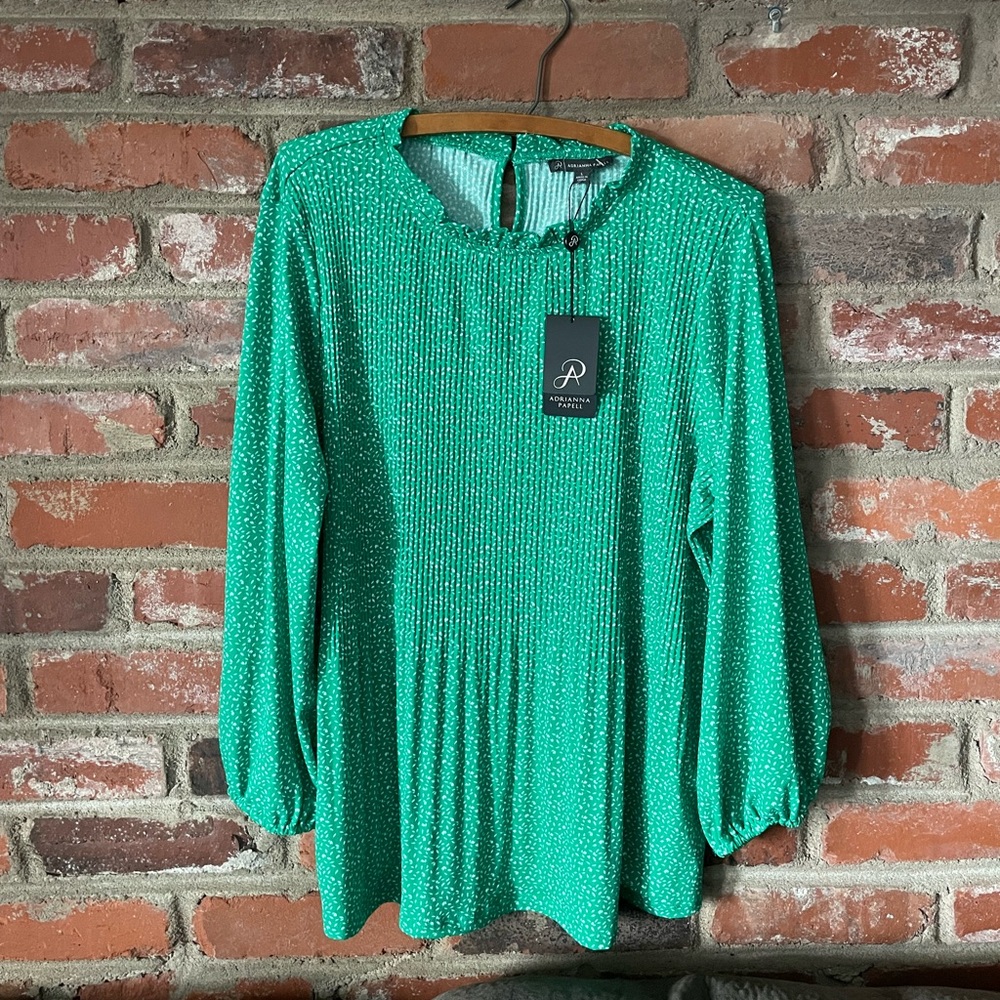 NWT Pleated Blouse